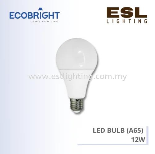 ECOBRIGHT LED Bulb (A65) - 12W - 12WDC1224