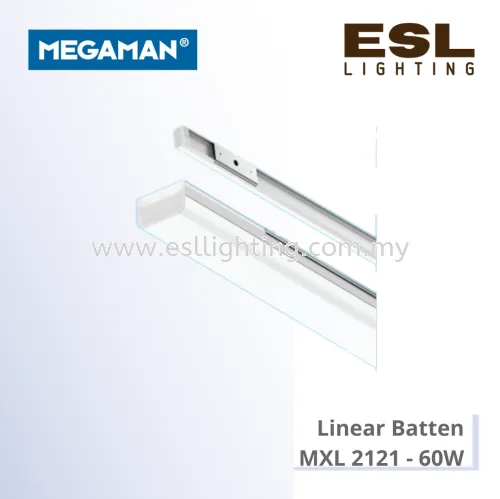 MEGAMAN BATTEN LIGHT - LINEAR BATTEN - MXL 2121 - 60W