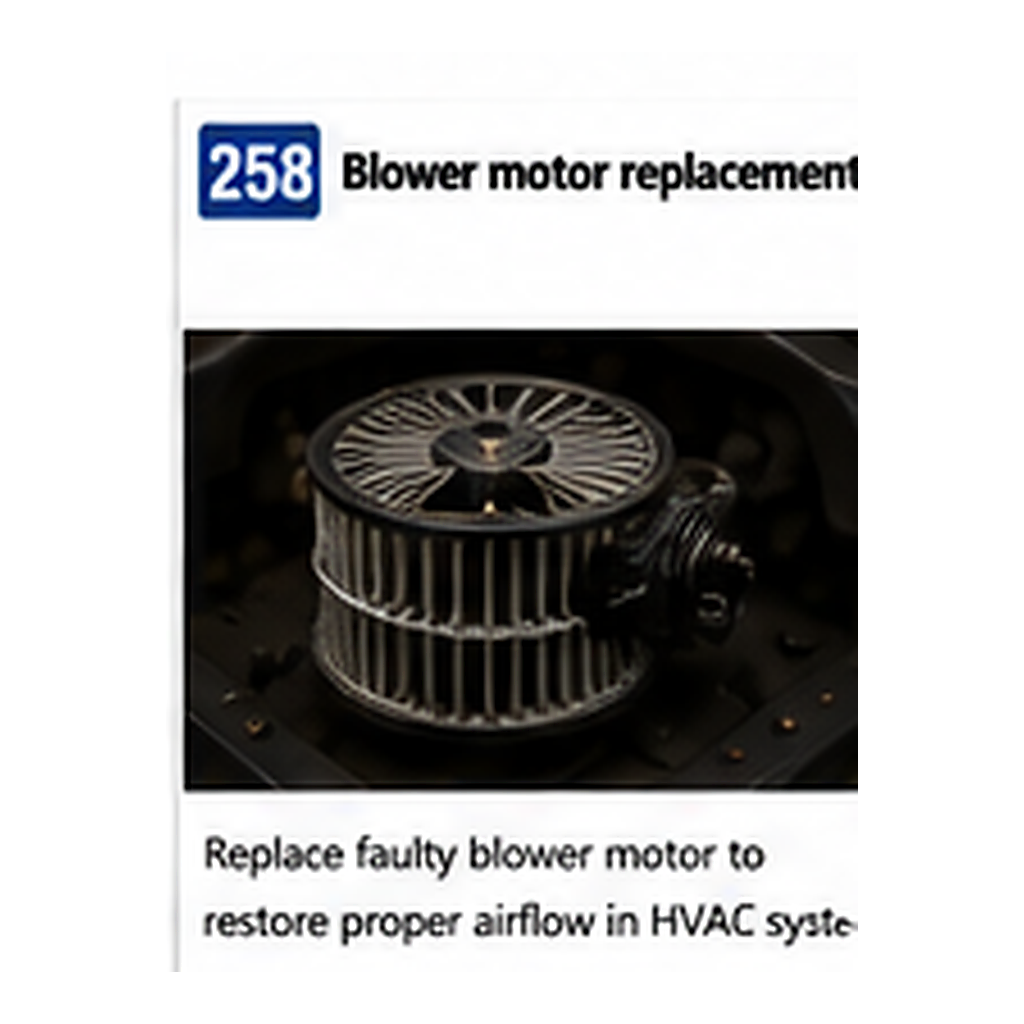 Blower Motor Replacement