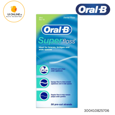 Oral-B Super Floss Dental Floss Mint (50's) *5706