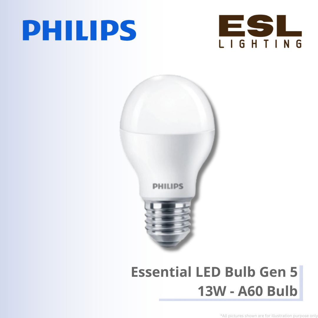 PHILIPS Essential LED Bulb Gen 5 13W - A60 Bulb
