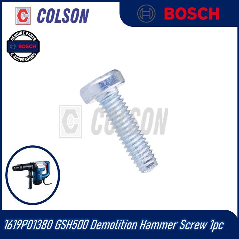 BOSCH 1619P01380 GSH500 Demolition Hammer Screw 1pc