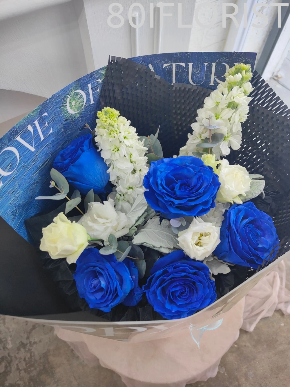 Blue Rose (5 Stalks)