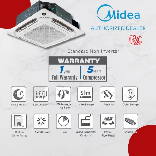 MIDEA CEILING CASSETTE NON-INVERTER