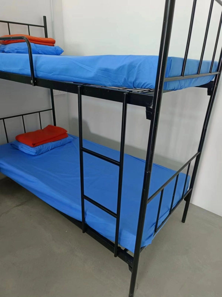 Double Decker Metal Bed | Single Mattress For Dormitory Hostel | Bedsheets Pillow Cases | Metal Locker | JTK APPROVED Hostel Furniture | KL | Sungai Buloh | Penang | Kulim | Kedah | Lunas | Pontian | Kuantan | Port Dickson | Taiping | Tapah | Lumut