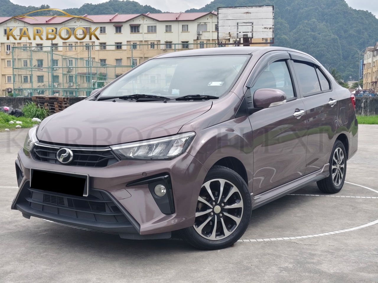 Perodua Bezza 1.3L 2023 – Brown