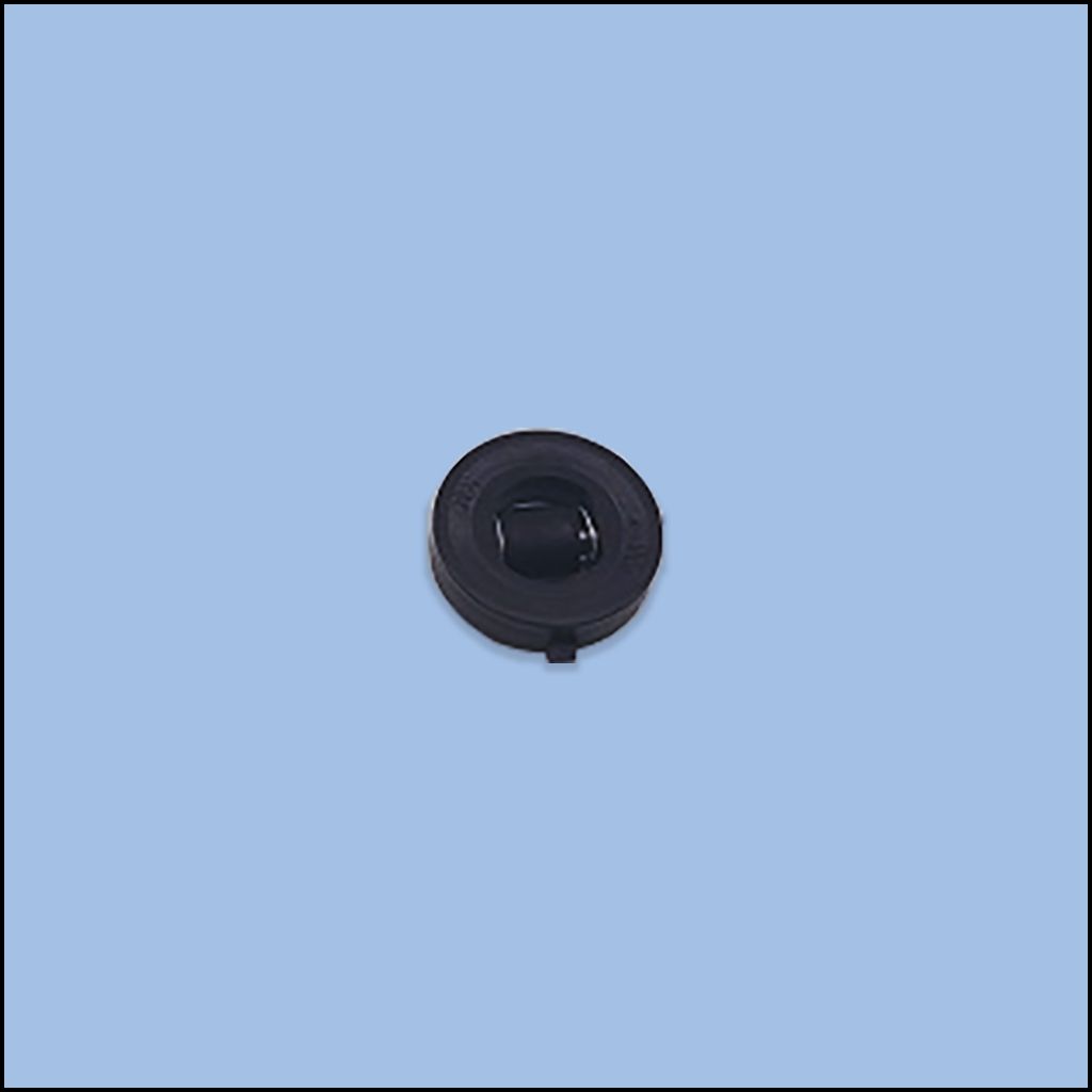 RUBBER MOUNTED ROLER = COMPLETE (KM-M-080)
