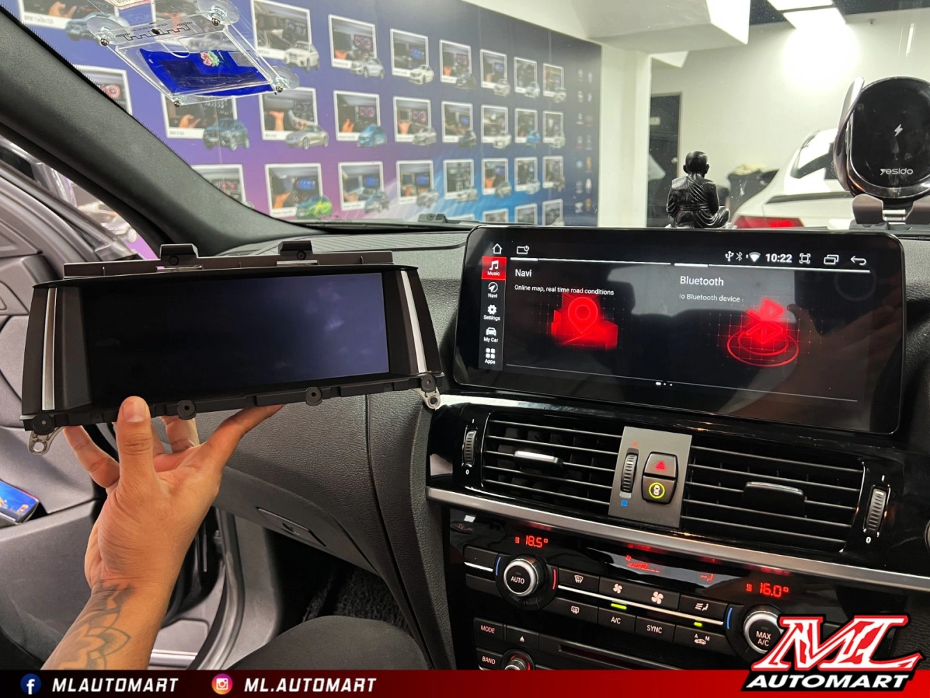 BMW X4 F26 Android Monitor (12.3")