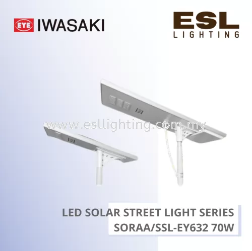 ELAP IWASAKI LED Solar Street Light Series 70W - EY632 IP66 IK08
