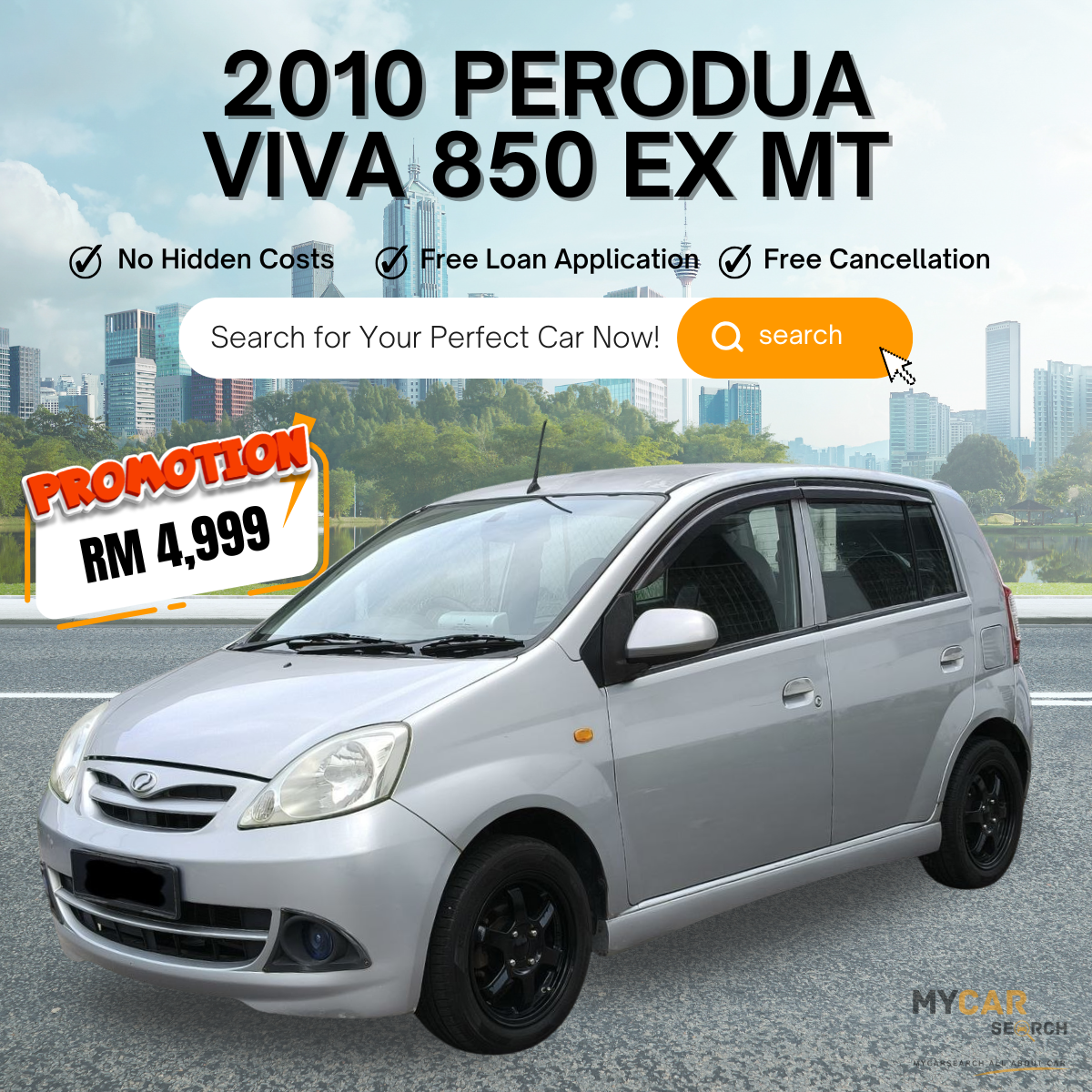 2010 PERODUA VIVA 850 EX MT
