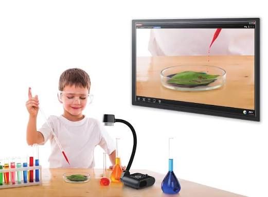 AverVision Visualizers F50-8M Document Camera Flexible Arm Visualizer (Fold-able type) * 1/3.2" CMOS color image sensor, 8 megapixel sensor, Full HD 1080p resolution * 10X optical zoom x 1.7X AVerZoom™ x 2X digital zoom, * HDMI IN/OUT, VGA IN/OUT, Mini USB 2.0, USB 2.0, Built-in MIC, 2.8kg