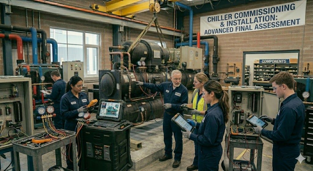 Chiller commissioning and installation course