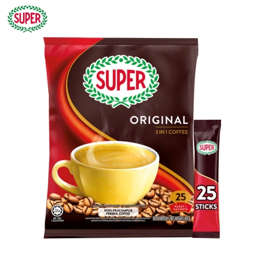 SUPER ORIGINAL 3IN1 COFFEE (RM10.90)