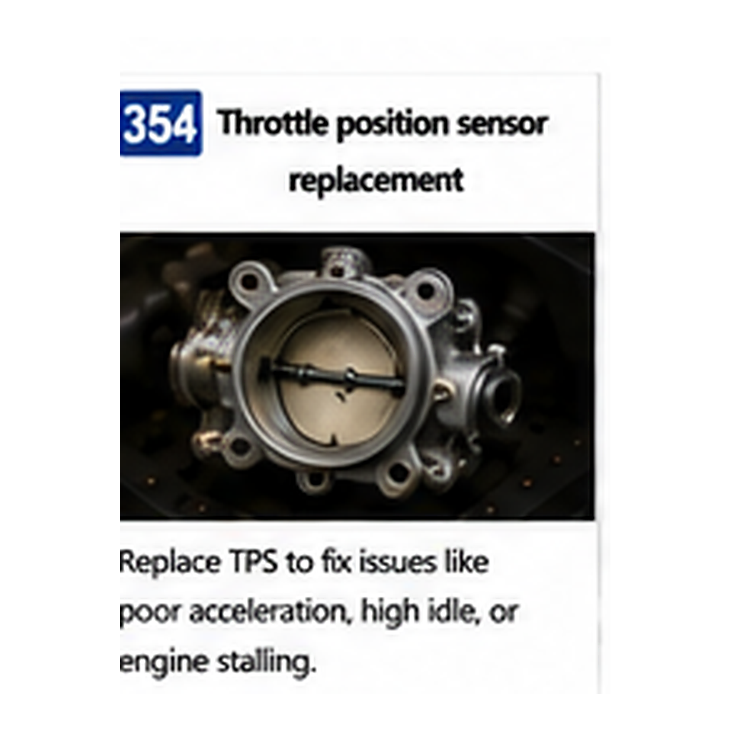 Throttle Position Sensor Replacement