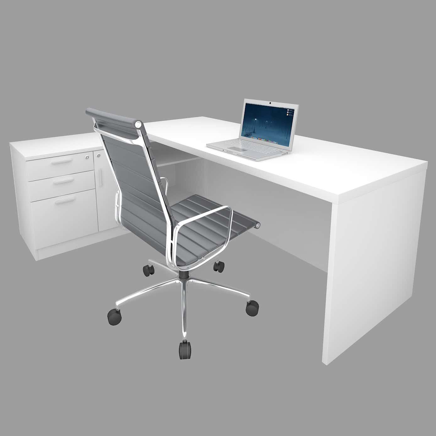 7 ft x 5 ft CEO Director Desk OFMS0002