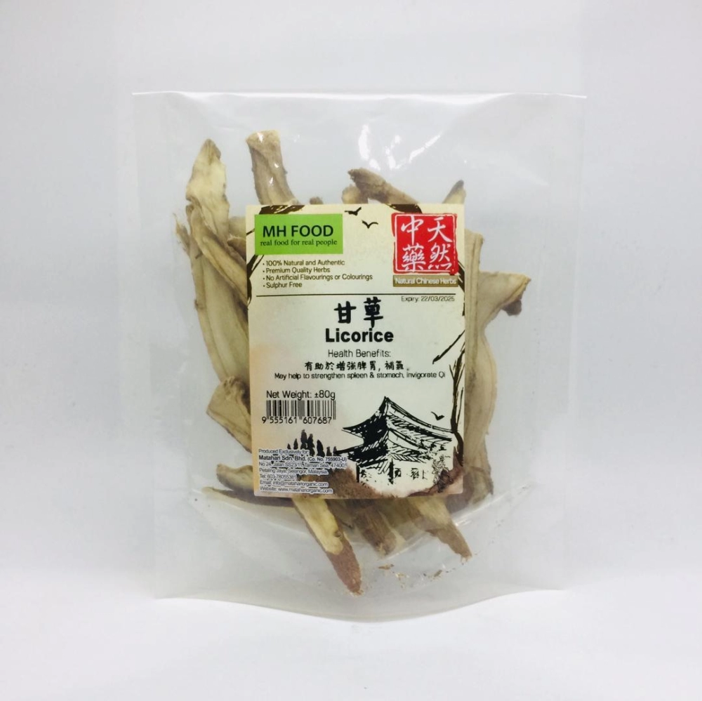 MH Food Licorice 有機甘草 80g