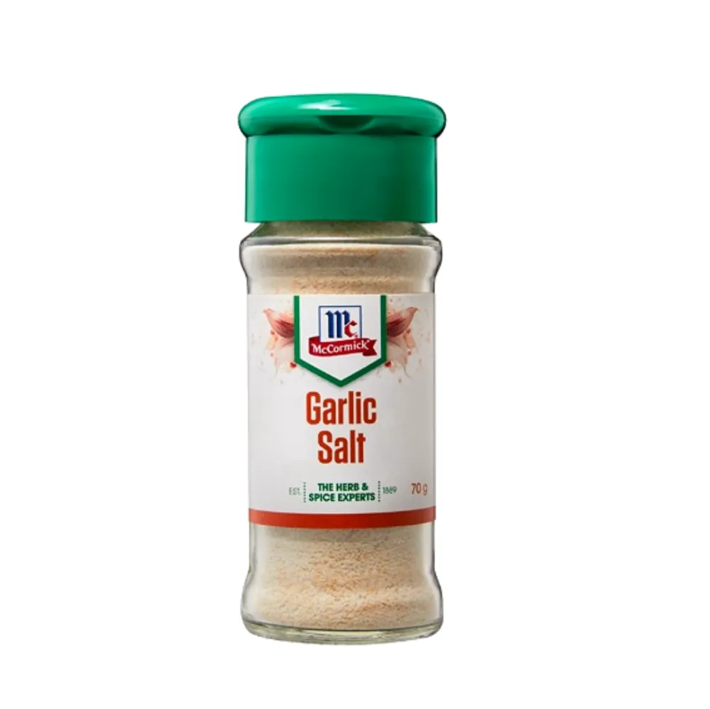 MCCORMICK GARLIC SALT 70G/ 1CTN