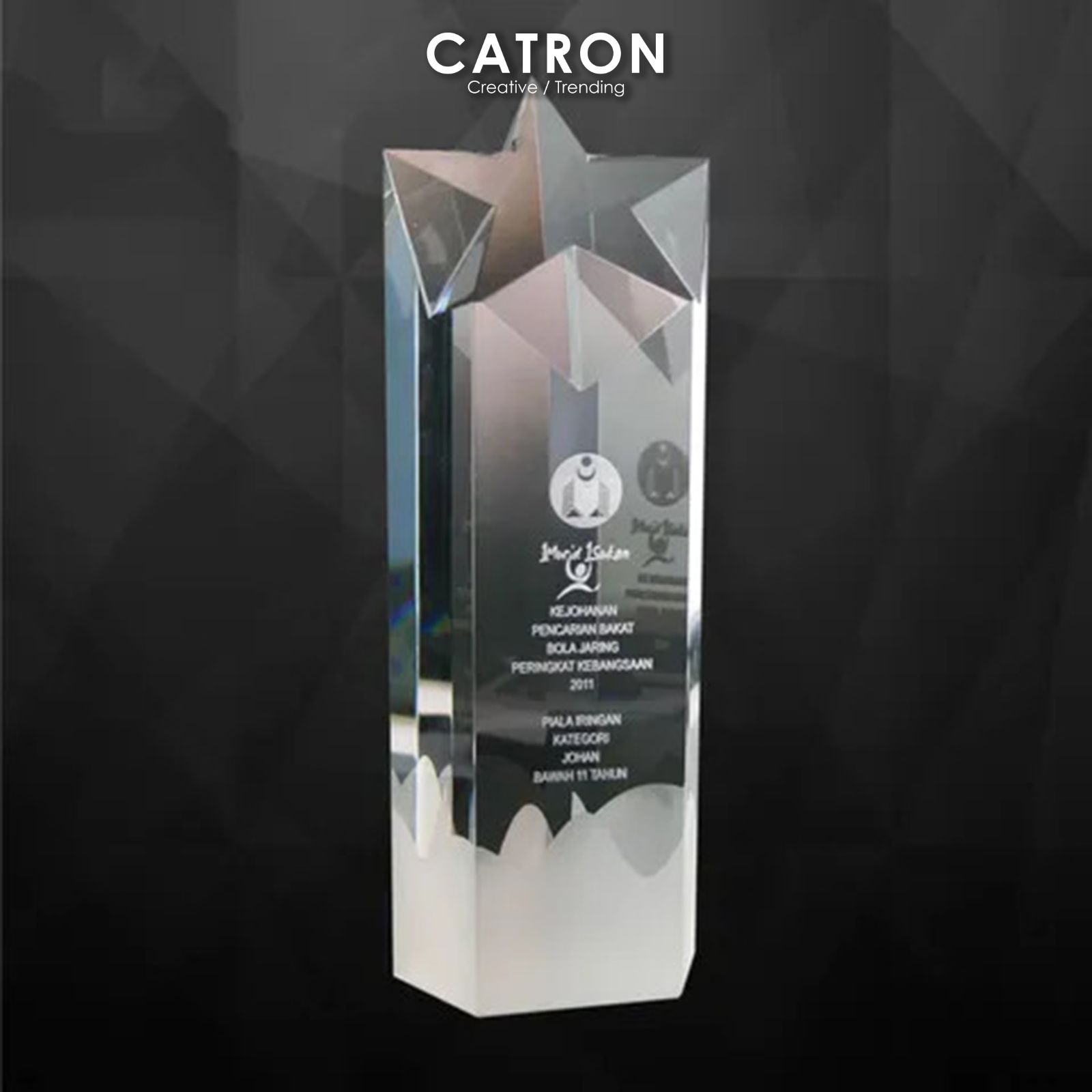 9085 - CRYSTAL TROPHY