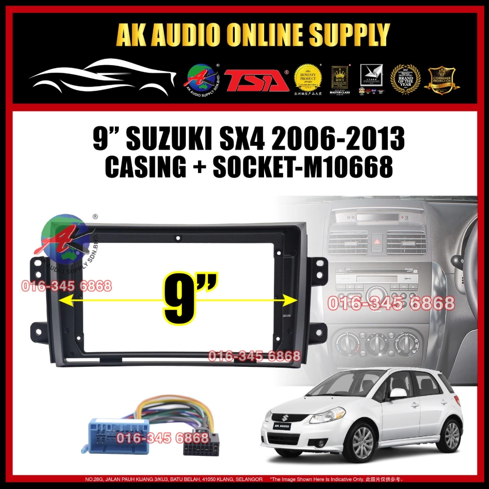 T5 DSP CarPlay◾ TSA Suzuki SX4 SX-4 2006 - 2013 Android 9'' inch Android Car Player Monitor