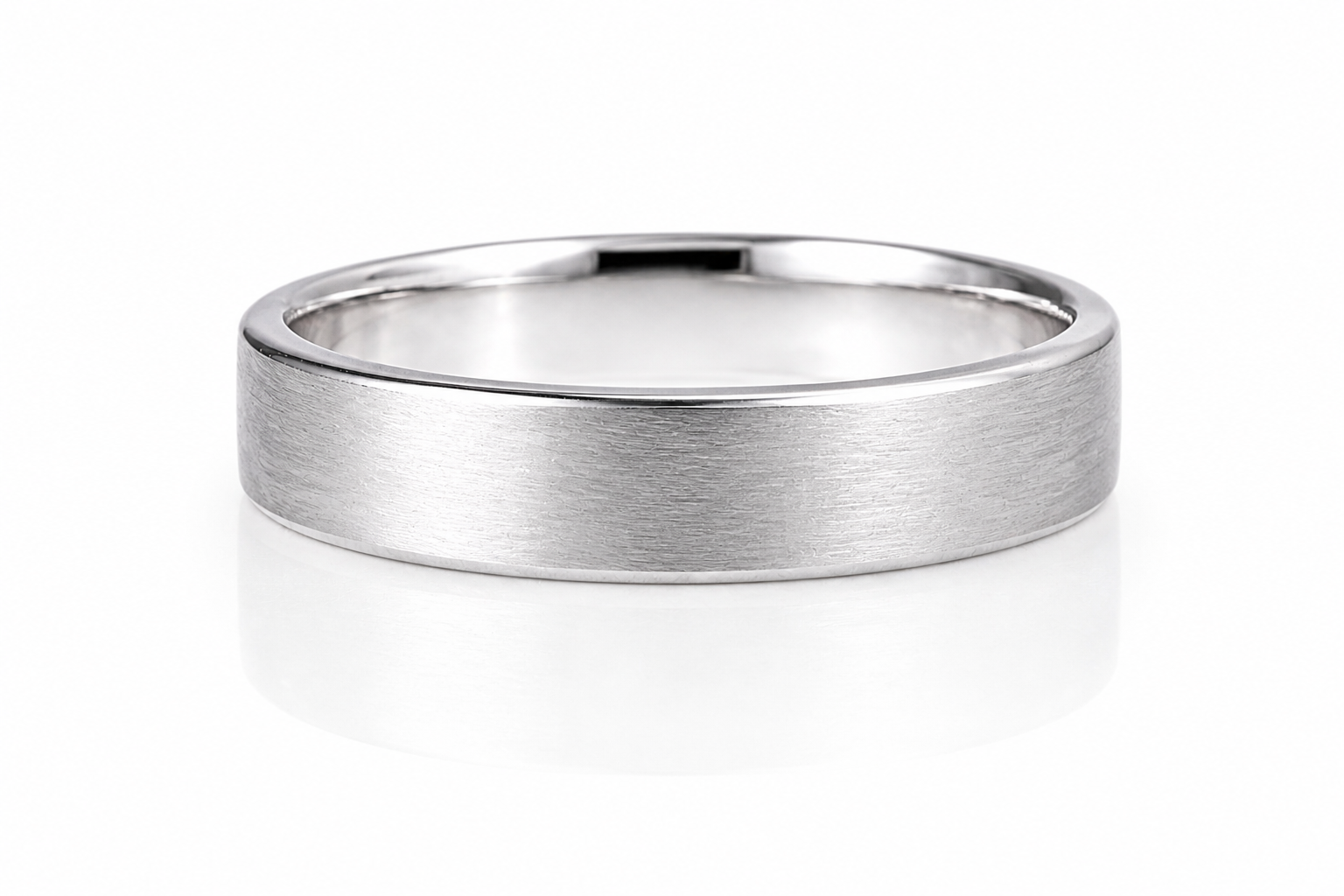Roman & Co Arden Classic Brushed Wedding Band