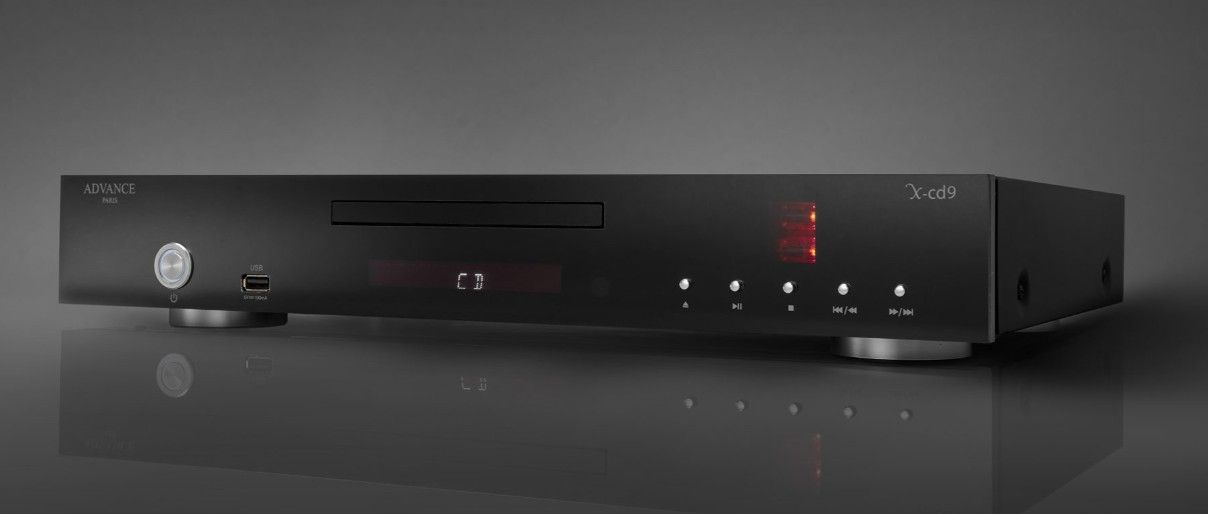Advance Paris - X-CD9 CD Player - Double Analog Tube Output