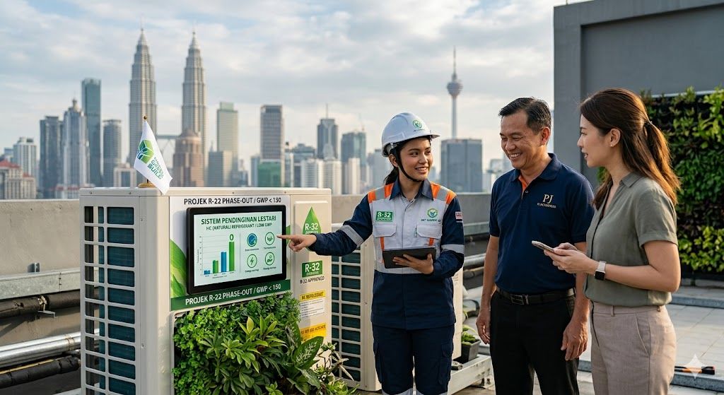 sustainable cooling system refrigerant Malaysia