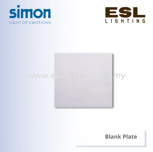 SIMON E6 SERIES Blank Plate - 721000