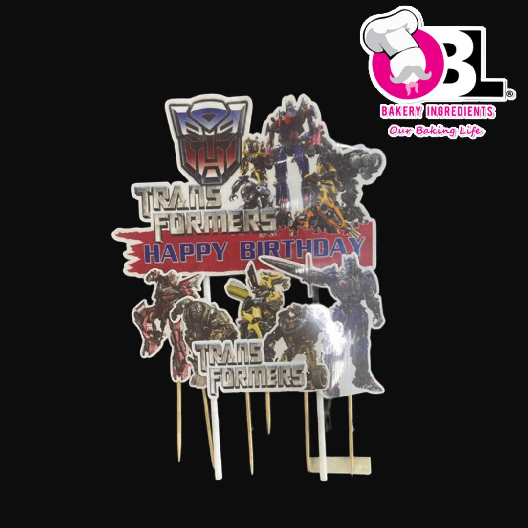 102477 TRANSFORMERS - CAKE TOPPER