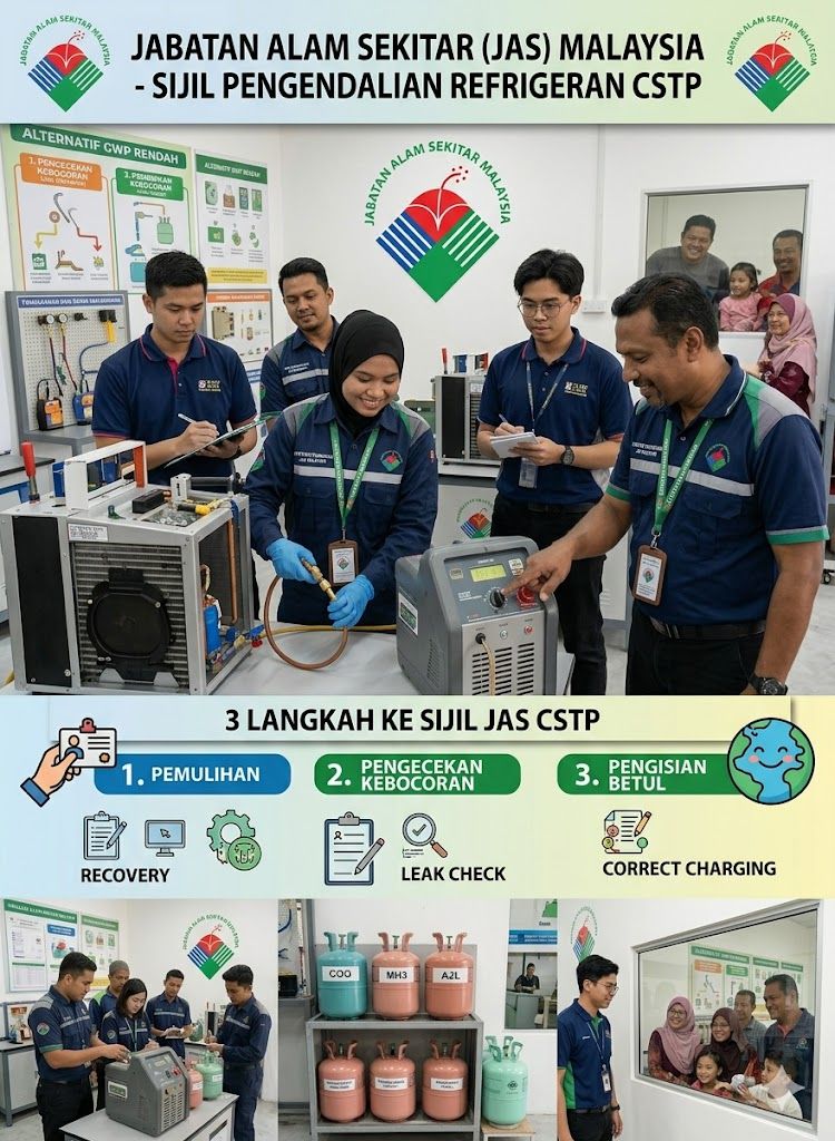 refrigerant handling certification requirements Malaysia