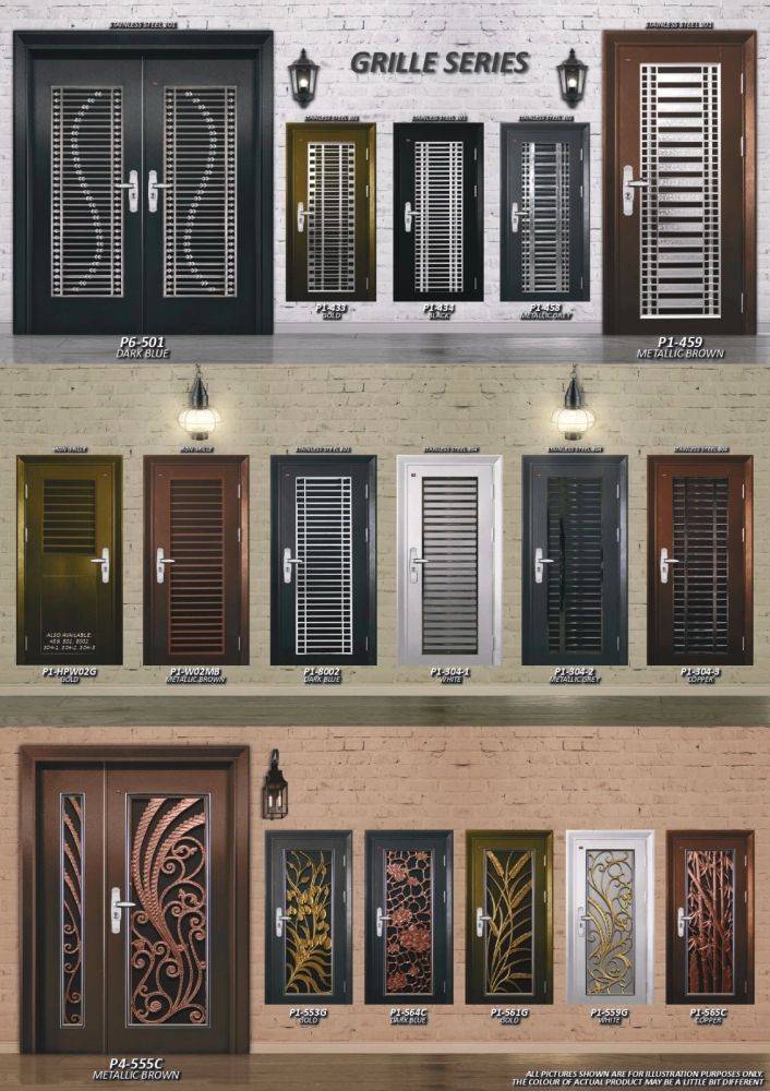 OM Security Door Grille Series