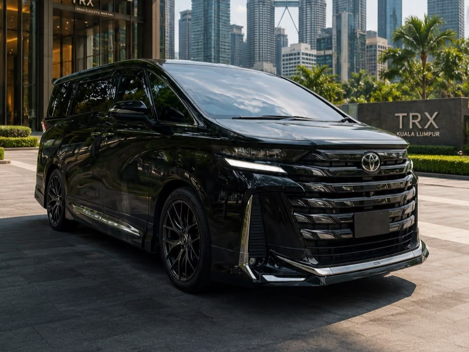Vellfire AGH40 2.4T Chauffeur Service within KL (10Hours)