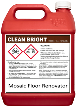 CLEAN BRIGHT - MOSAIC FLOOR RENOVATOR