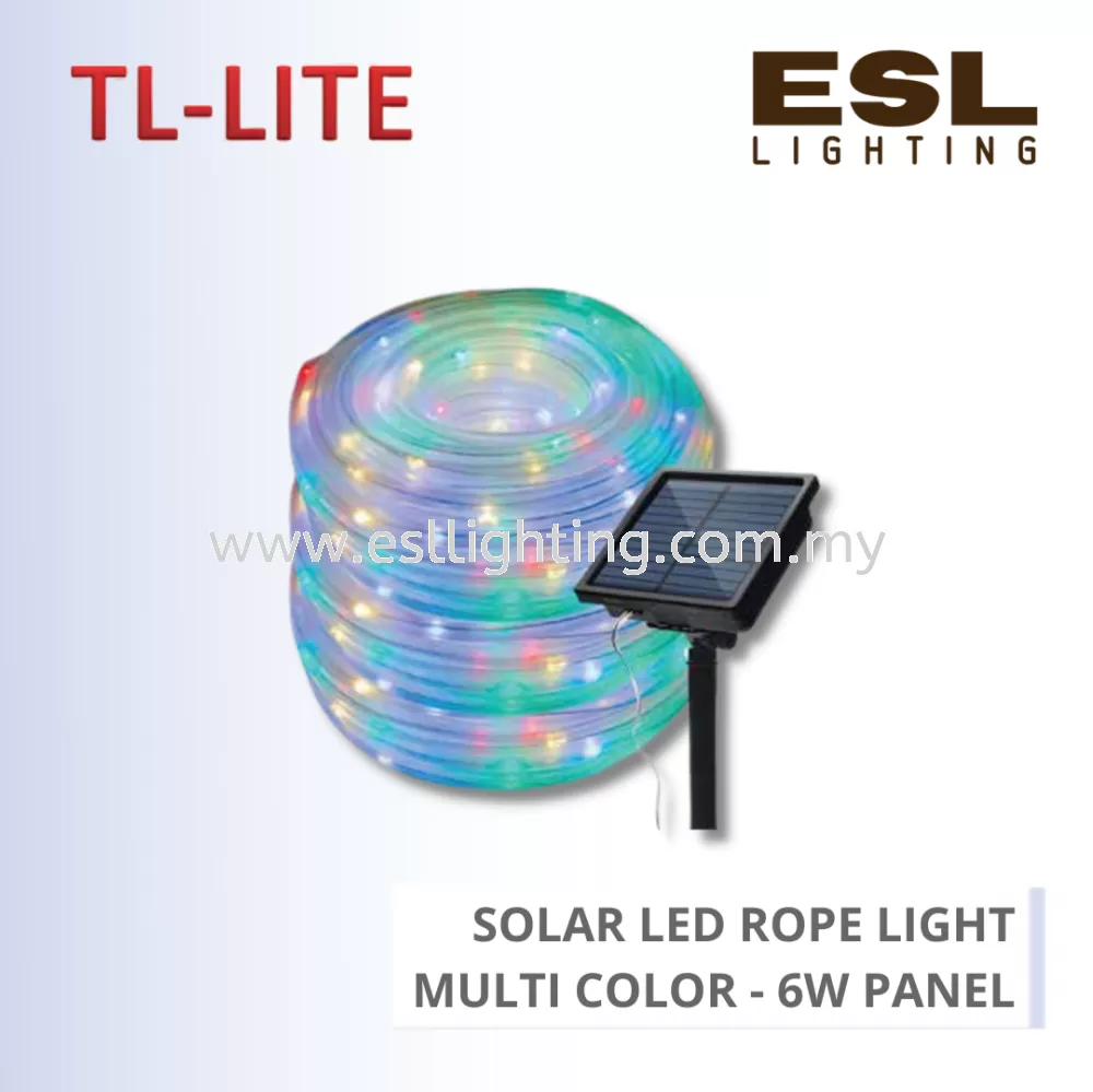TL-LITE SOLAR LIGHT - LED SOLAR ROPE LIGHT - 6W PANEL