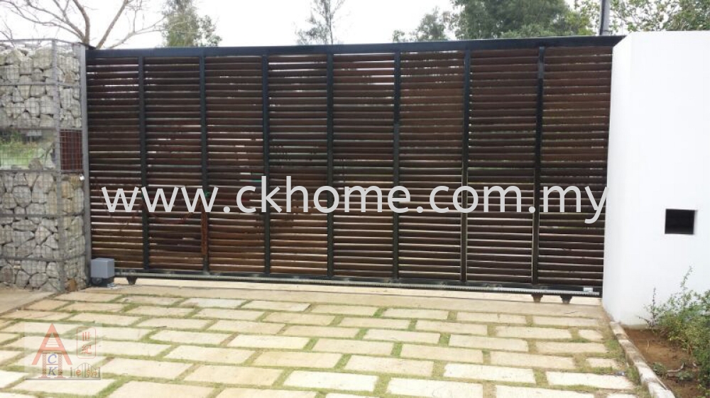 25 Jan 2014 Installation of Automatic Sliding Gate with Celmer Motor in Villaku Residence, Balok