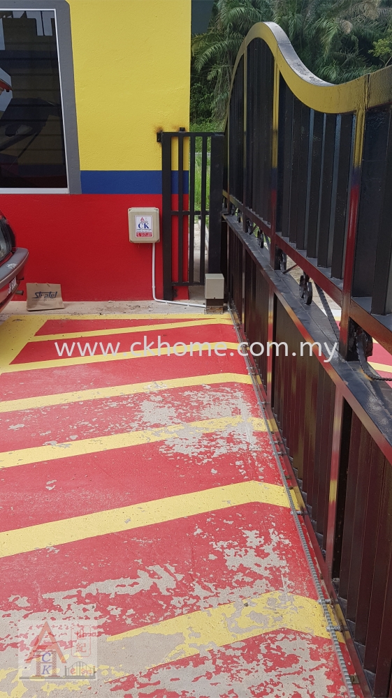 7 Feb 2020 Installation of Automatic Sliding Gate with Celmer Motor in Tokong Kuan Tee, Gambang