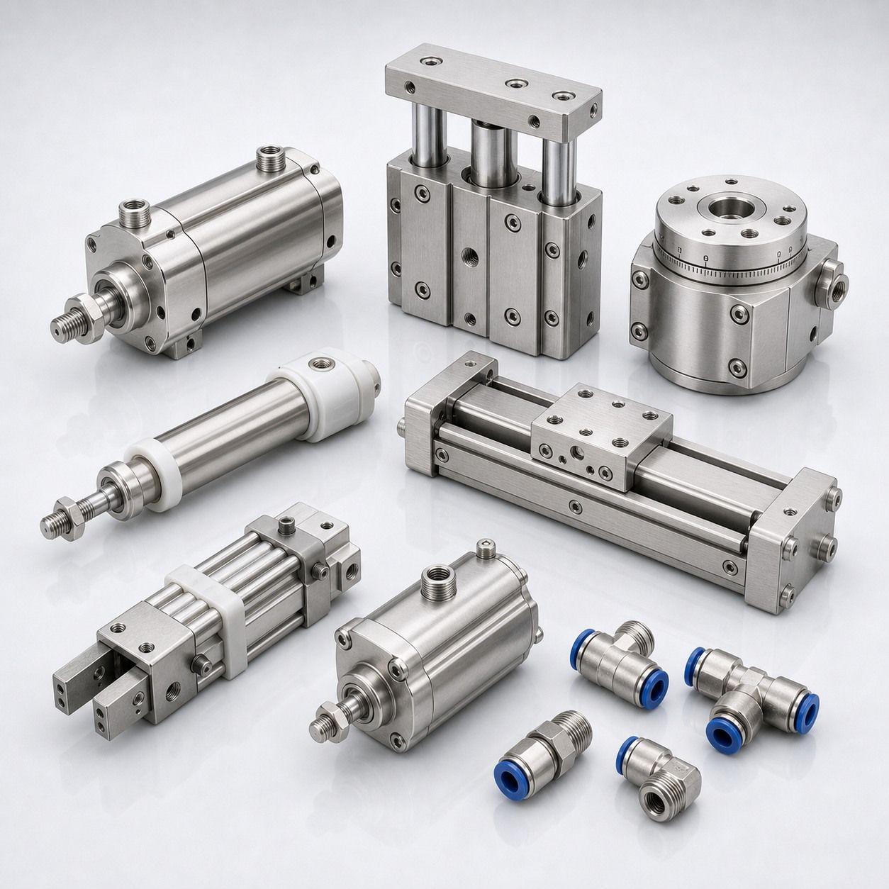 Pneumatic actuators