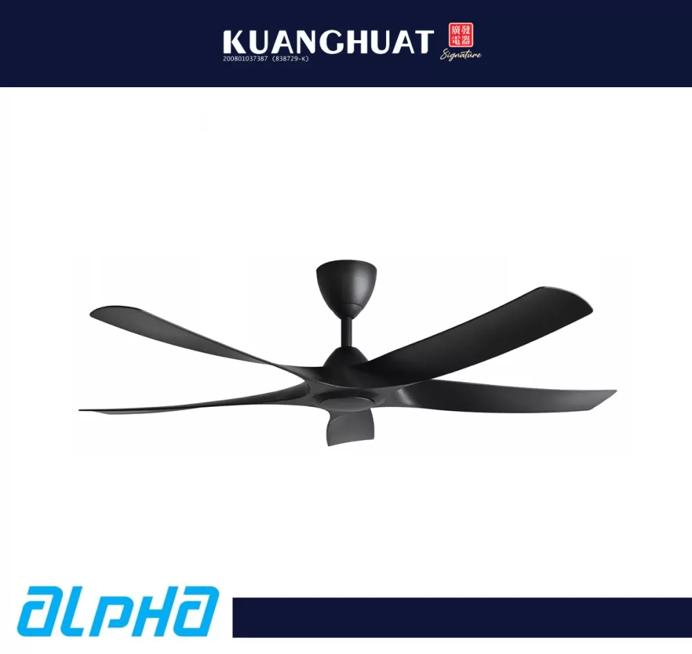 [PRE-ORDER 7 DAYS] ALPHA 56" ALKOVA Series Ceiling Fan AXIS-5B/56