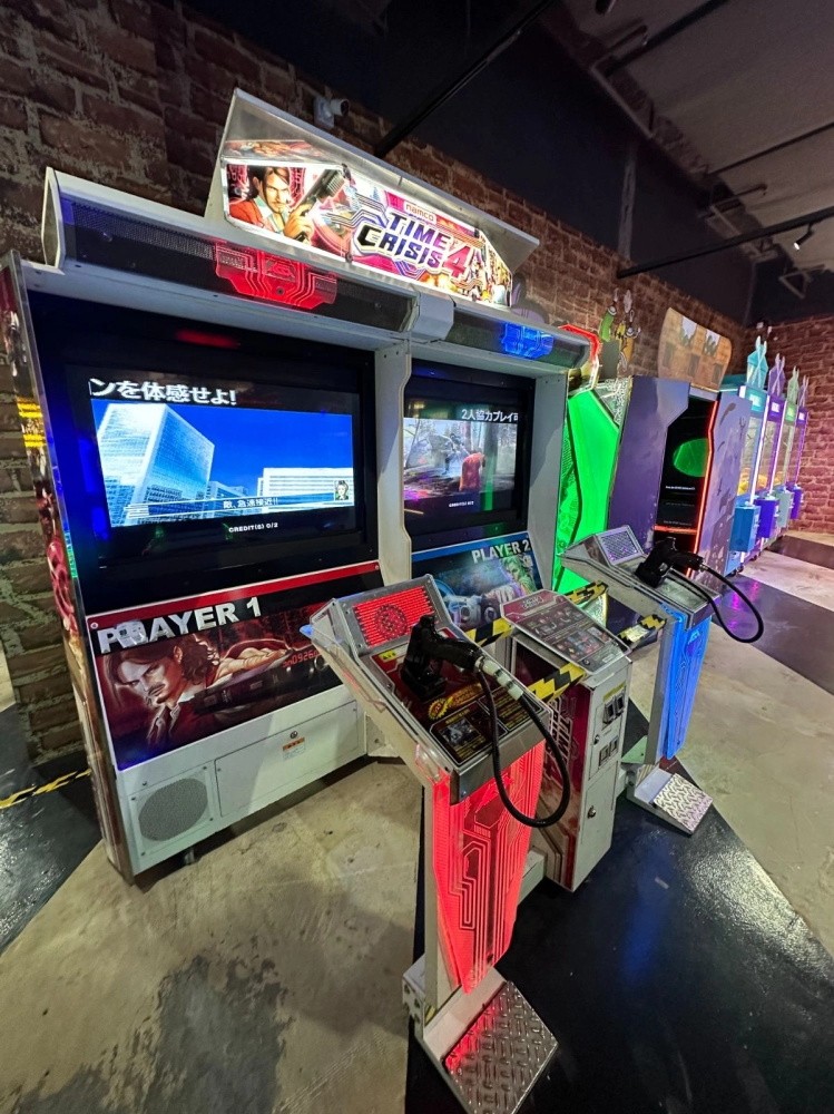 4 Time Crisis Shooting Arcade Game Machine