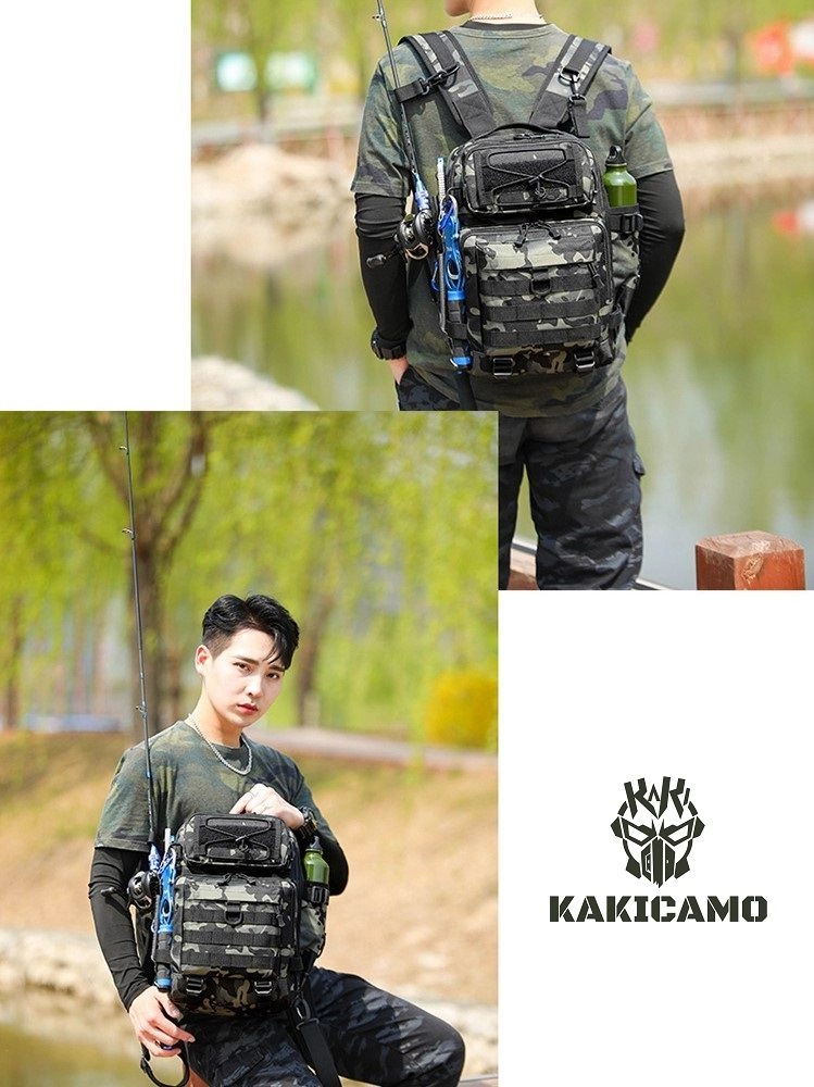 KakiCamo Tactical Outdoor Backpack