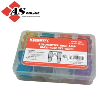 KENNEDY High Amp Maxi-fuse Set Zinc 48-pce / Model: KEN5039920K