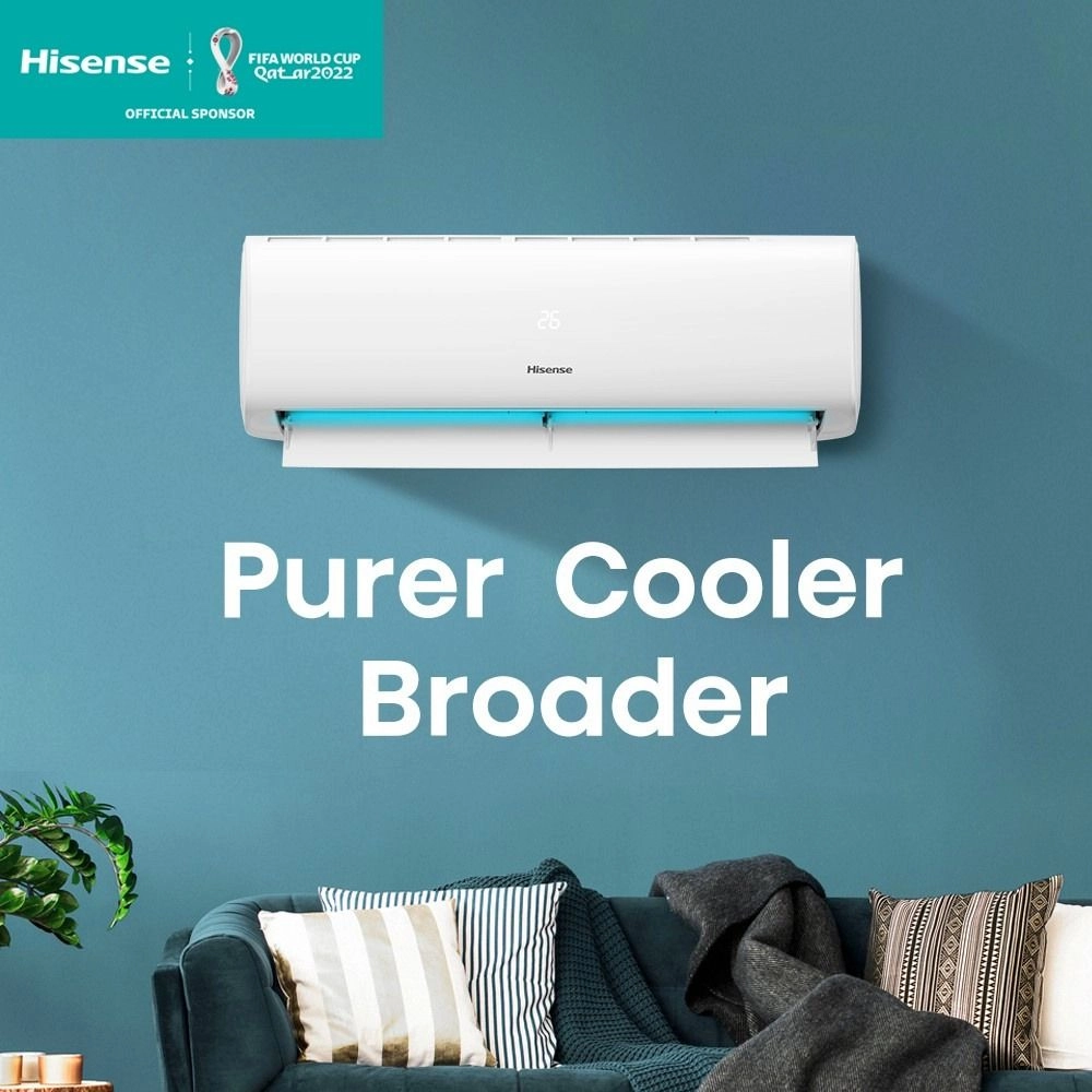 Hisense 1.0HP Standard Non-Inverter Air Con R32 AN09CBG