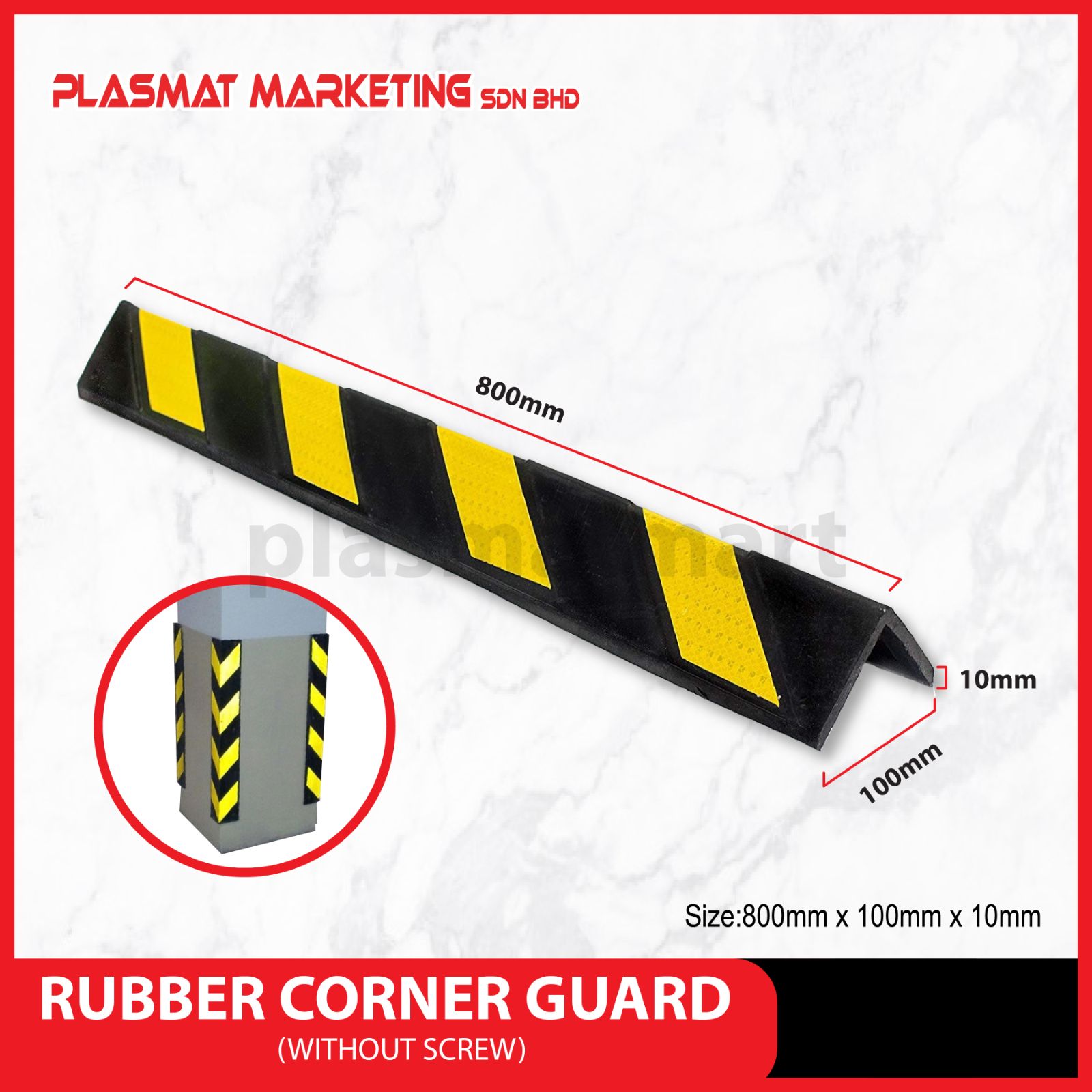 Rubber Corner Guard
