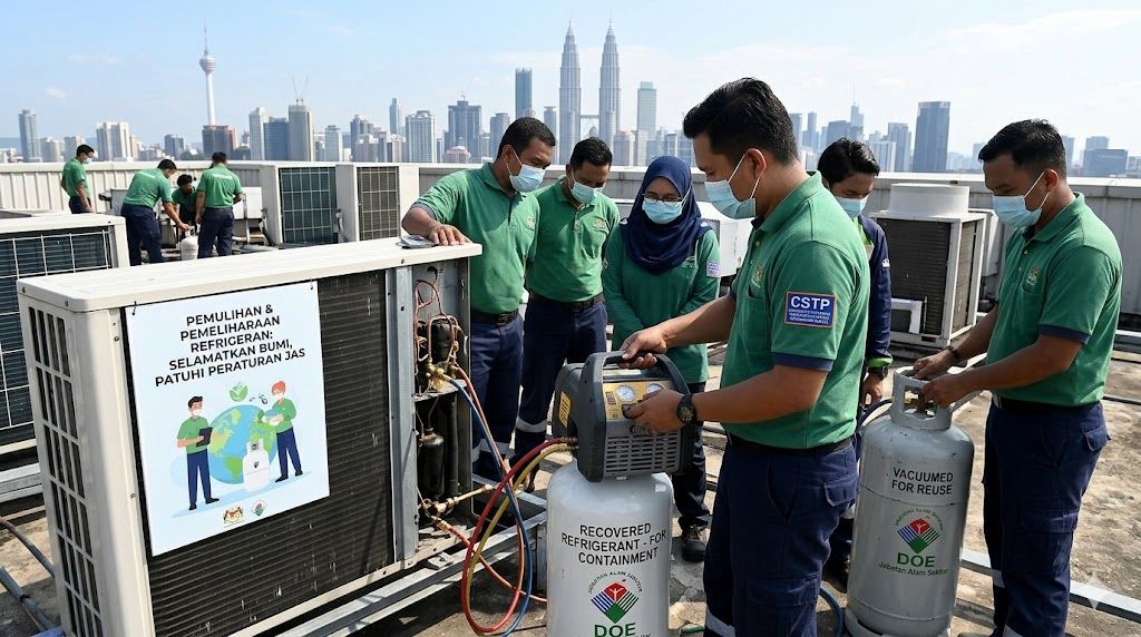 refrigerant recovery and containment Malaysia