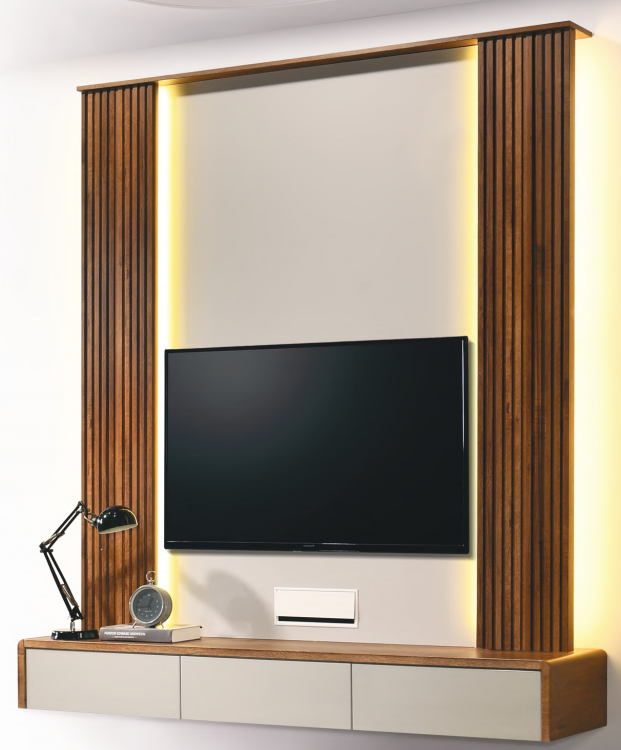 VD-9010 ZEN WALL MOUNTED TV CABINET (LCD SERIES)