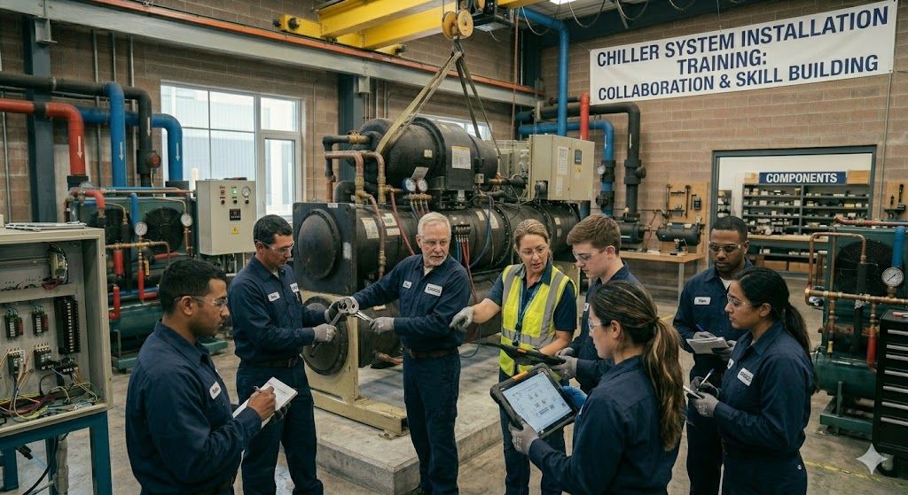 Chiller system installation training