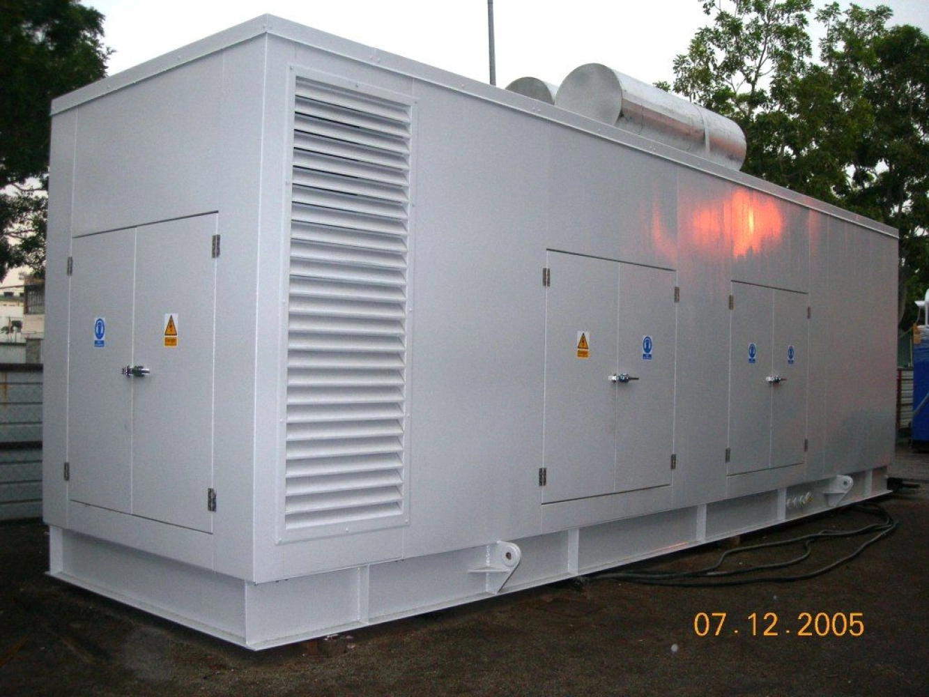 Acoustic Genset Canopy/Enclosure