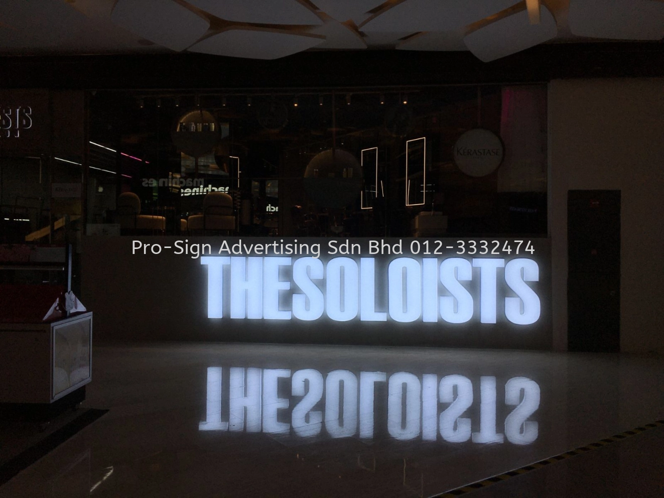 ACRYLIC BOX UP LED FRONT LIT (THE SOLOISTS, GENTING, 2020)