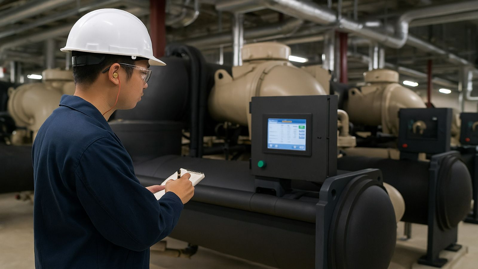 Industrial chiller engineering contractors