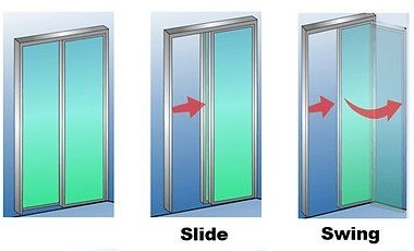 Swing and Slide Door (Toilet & Kitchen Entrance & Storeroom) 