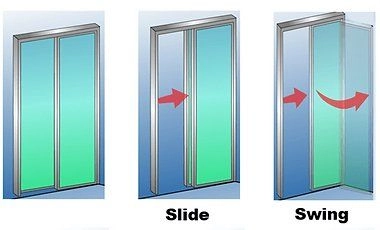 Swing and Slide Door (Toilet & Kitchen Entrance & Storeroom) 